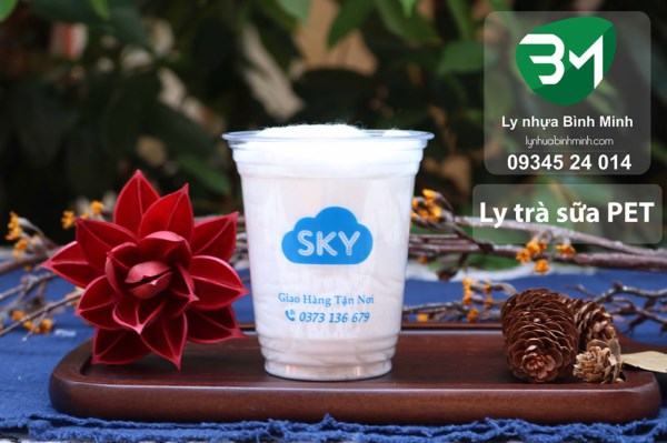 In ly nhựa trà sữa - Ly Nhựa Bình Minh - Công Ty TNHH Đầu Tư Sản Xuất Và Thương Mại Dịch Vụ Bình Minh
